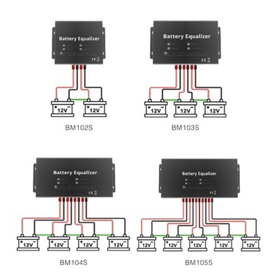 BM Series Voltage Balancer for Series Battery Connection and Management