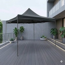 Falt Pavillon 4 x 4 m Gartenpavillon Pavillion Partyzelt Popup Gartenzelt stabil