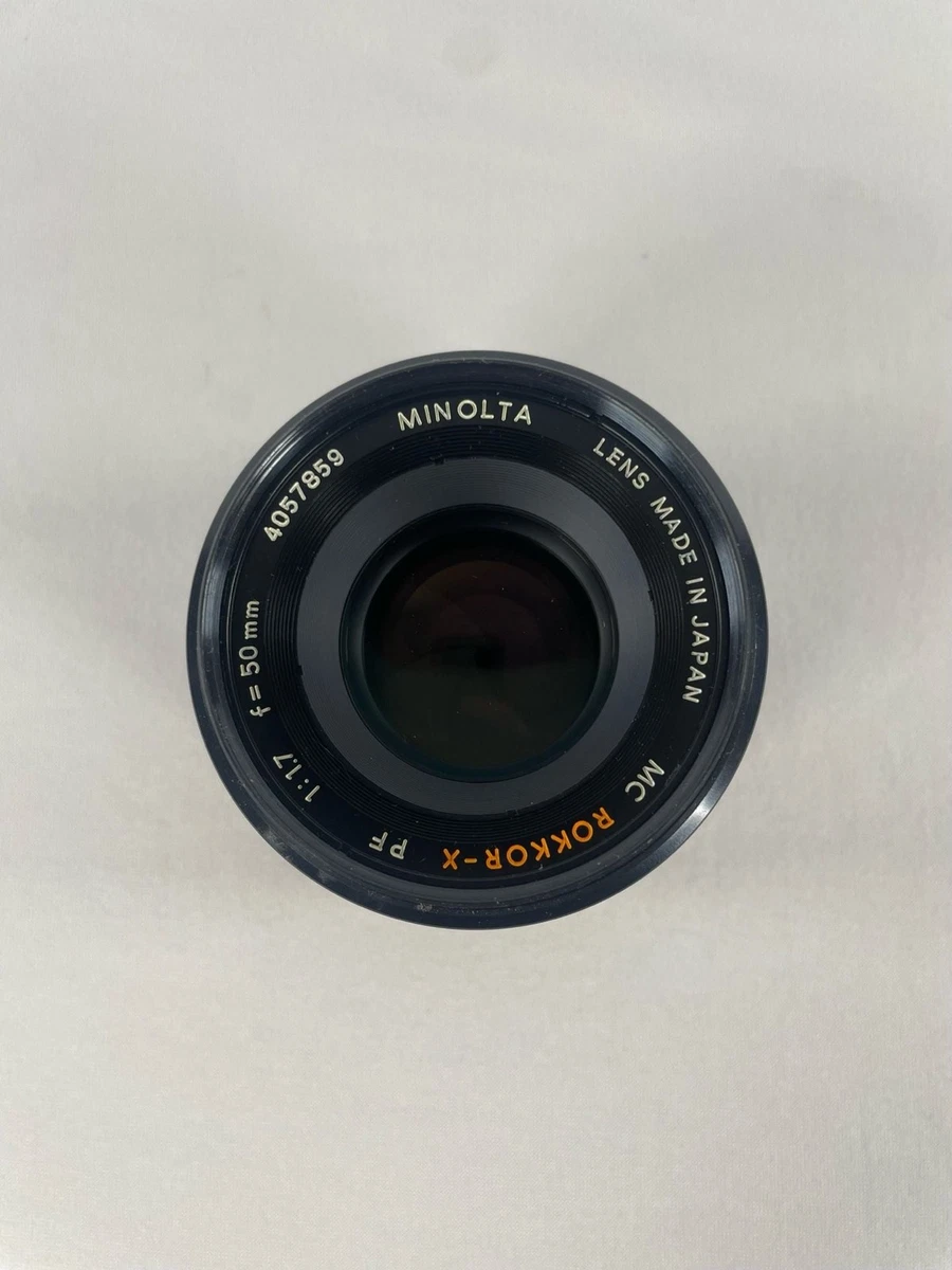 Minolta Rokkor PF 50mm Camera Lenses for sale - eBay