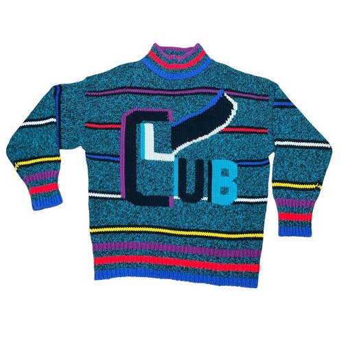 Vintage J.J.Fargo Acrylic Knit Sweater