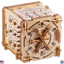 iDventure Cluebox Cambridge Labyrinth – 3D Wooden Puzzle Box & Escape Room Gift