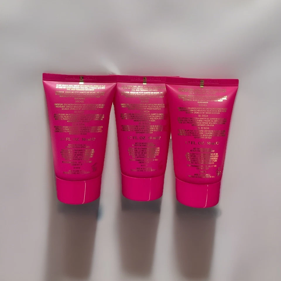Gel de ducha Viva La Juicy de Juicy Couture 1,7 oz lote de 3 como en la foto Foto 2 de 2