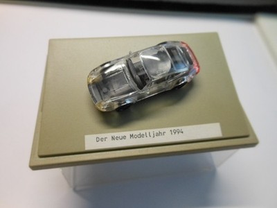 Seltener Porsche 993 von EuroModell in PC-Box, transparent 1:87,  OVP