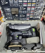 Festool ETSC 125 Orbital Sander with 2x3.1Ah ergo batteries + TCL6 Charger Read
