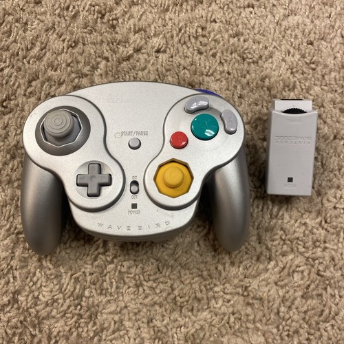 Wavebird Controller W/Receiver For Nintendo GameCube OEM Tested & Working