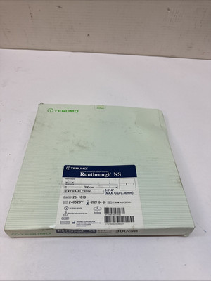 TERUMO RUNTHROUGH NS 300CM 0.014'' 3CM EXTRA FLOPPY CORONARY 25-1013 5PK