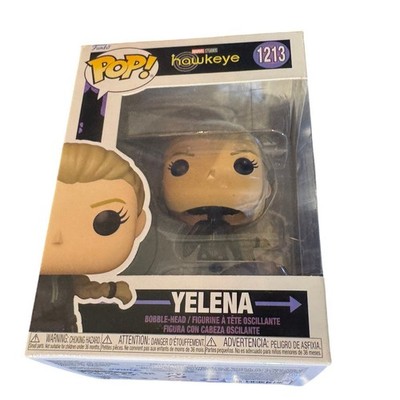 Funko Pop Marvel Hawkeye Yelena 1213 Bobble-Head Vinyl Figure Marvel Studios