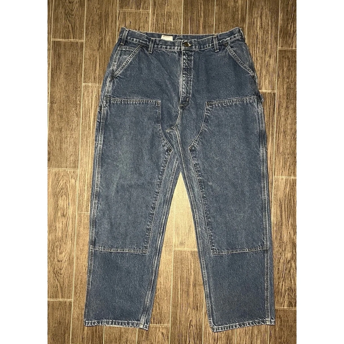 Carhartt Double Knee Jeans In Men's Jeans for sale | eBay