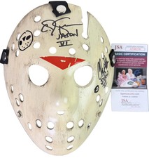 CJ Graham & Christopher Swift signed & sketched Hockey Mask Jason Voorhees Frida