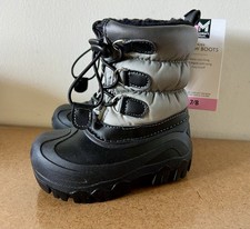 Member's Mark Boy's Pull On Insulated Snow Boots w/ Bungee Closure
