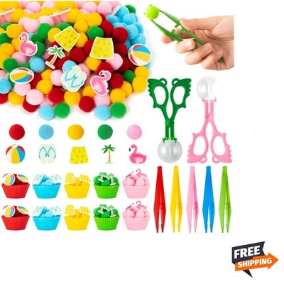 268Pcs Safe Summer Beach Toys - Fine Motor Skill Exploratory Kits for Kids