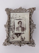 Reich verzierter Fotorahmen Stellrahmen um 1900