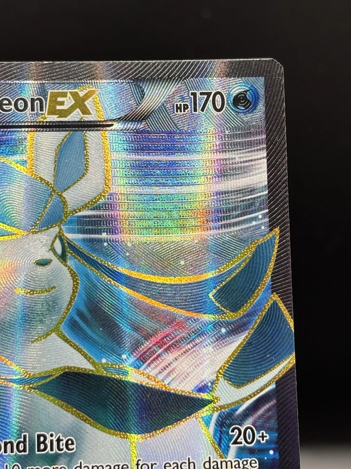 Glaceon EX - 116/124 - Pokemon Fates Collide Full Art Ultra Rare Card NM - Image 3 of 4