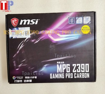 MSI MPG Z390 Gaming Pro Carbon ATX Motherboard - LGA 1151 Socket, DDR4 Support, 