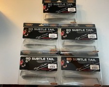 6” Soft Plastic Swimbaits, sexy herring, LOTS OF 5 