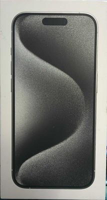 Original Apple Empty Box iPhone 15 Pro White Ti (No accessories/No Manual)