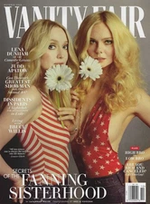 Vanity Fair Magazine  October 2025  Dakota & Elle Fanning