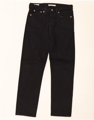 Levi's Damen Wedgie Straight Jeans W26 L28 schwarz Baumwolle BS25