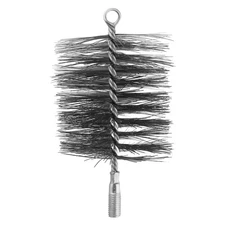 Clean and Safe  4inch Chimney Brush  Prevents Flue Fires  Ensures Home Security
