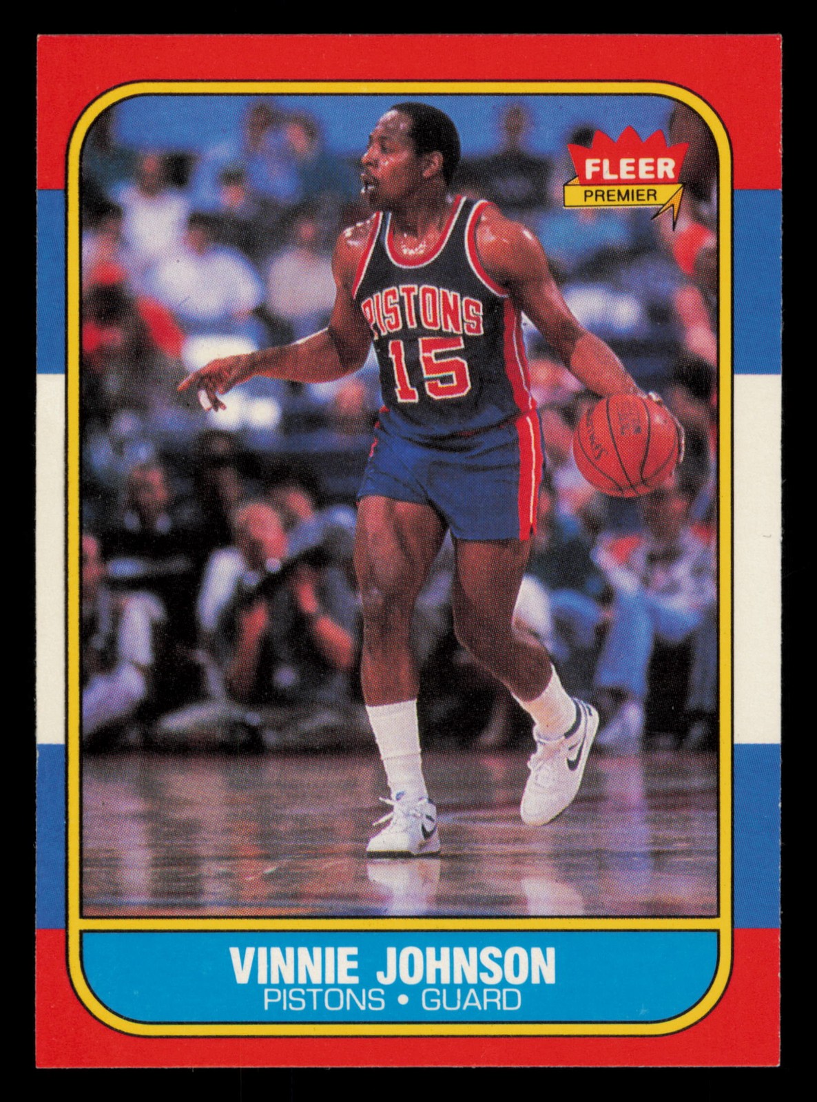 1986-87 Fleer #56 Vinnie Johnson
