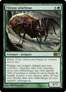 Magic MTG - Spinnenspinner - Magic 2012 - MINT/NMINT - FR - FOIL