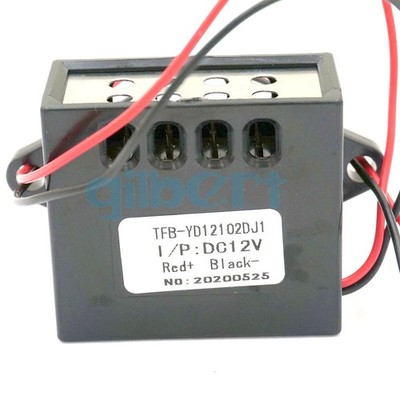 12VDC Black Plasma Generator For Fresh Refrigerator Fridge Car Purifier #za