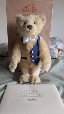 Steiff Prinz William Bär zum 21. Geburtstag; 2003; blond; 35 cm; 447 von 1500; 661198