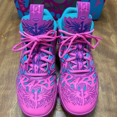 Pre-Owned Puma MB.04 Iridescent Hornets Basketball Shoes Size 7.5 w/ Box