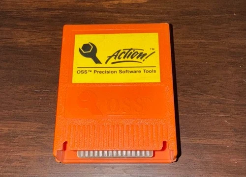 Action! by OSS 1984 Atari 400/800/XL/XE Cartridge