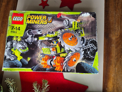 LEGO  Power Miners 8963 - Tunnelfräser Rock Wrecker komplett OVP