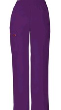 Dickies EDS Signature Scrubs Women Elastic Waist Modern Cargo Pant Small Petite