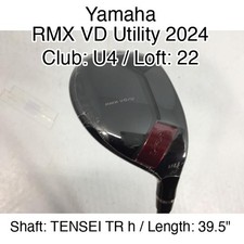 Yamaha RMX VD Utility 2024 U4 Hybrid 22 39.5" TENSEI TR h Stiff Regular Right-H