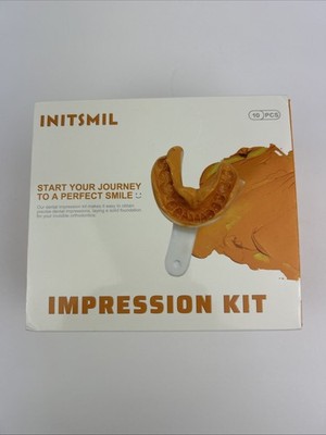INITSMIL Dental Impression Kit | Easy Home Teeth Mold for Aligners