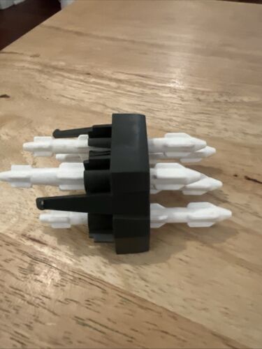 Vintage G.I. JOE ARAH 1988 MEAN DOG MISSILE LAUNCHER Front & Missiles - Picture 3 of 5