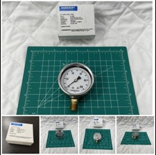 Ashcroft 631008A02L100 63mm 100 psi Pressure Gauge 63 1008 A 02L 100 1/4 NPT