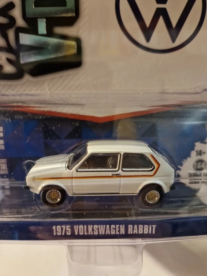 VW Golf 1  Rabbit  Maßstab 1:64  Greenlight V-Dub Club Serie 14  Limitiert  NEU - Photo 2/4