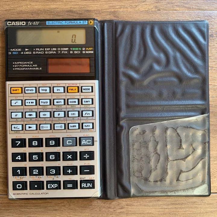 Casio Scientific Calculator Fx 61F With Manual Confirmed To Be Energized
