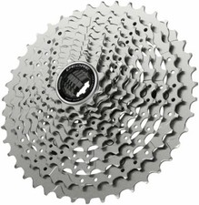 SHIMANO Deore CS-M4100-10 Cassette - 10-Speed, 11-42t, Silver