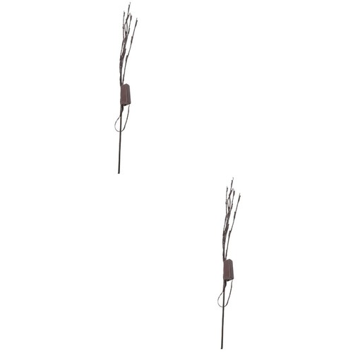 Set of 2 Lighted Twig Branches Indoor Decor LED Willow Tree Birch - Picture 5 of 7