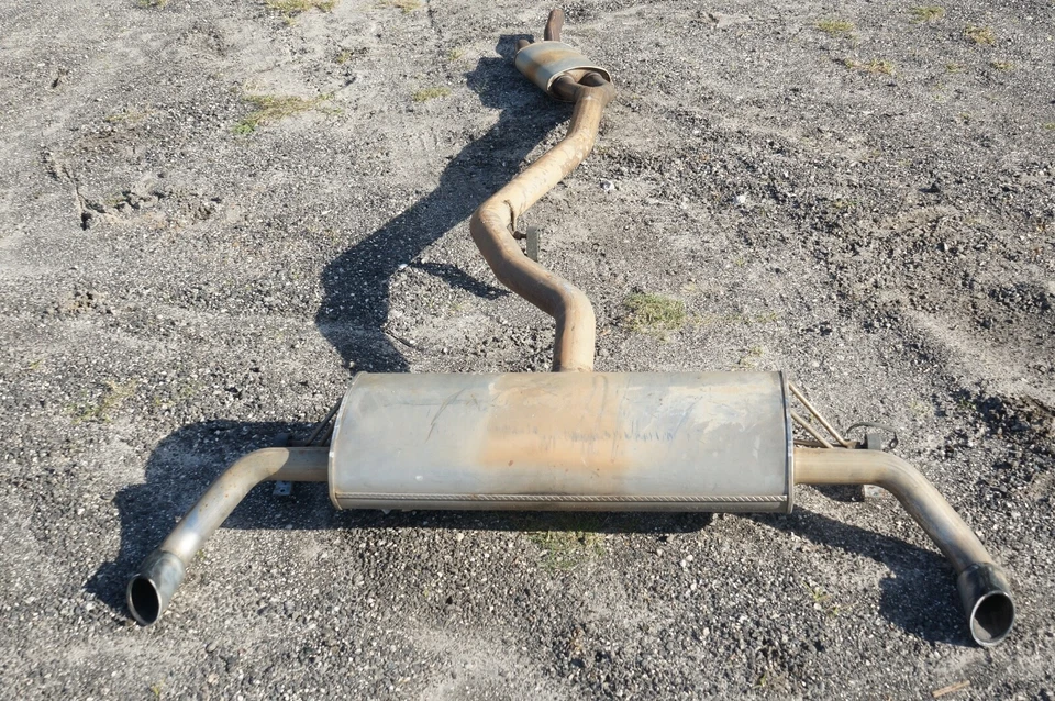 Silenciador silenciador de escape trasero OEM BMW X5 E70 2007-2010 3,0 L Foto 2 de 3