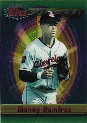 (17) 1994 Topps Finest ''MANNY RAMIREZ'' ~ Jumbo Cards ~ (NM-MT Cond) 17 Card Lot!