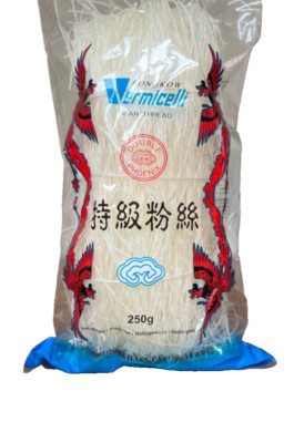 [ 250g ] Double Phoenix Longkou Vermicelli / Glasnudeln Glas Nudel Glass noodle