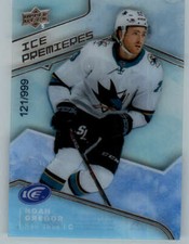 2019-20 Ice #71 Noah Gregor RC 999 (ref 157545)