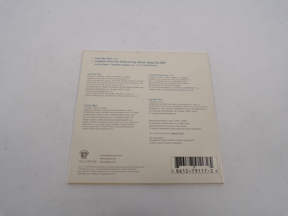 Faith Evans Love Like This Love Like This Sunny Days Caramel Kisses My