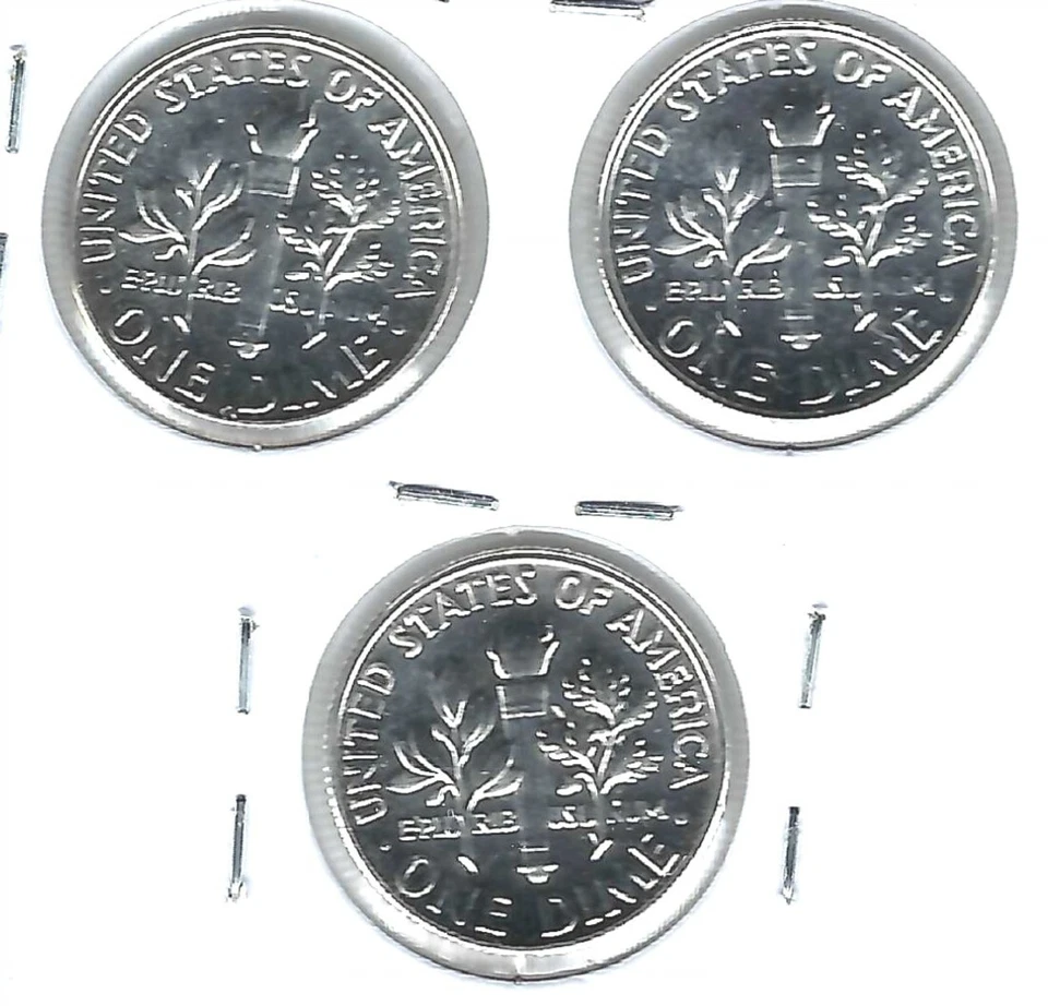 1962+1963+1964 Three Proof Silver Roosevelt Dimes! - Image 2 of 2