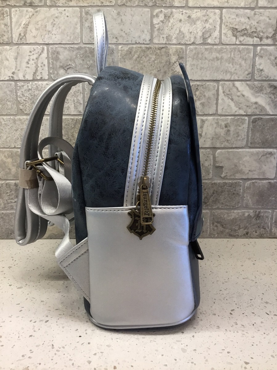 Loungefly Harry Potter Hogwarts Castle Blue Mini Backpack  display picture 1