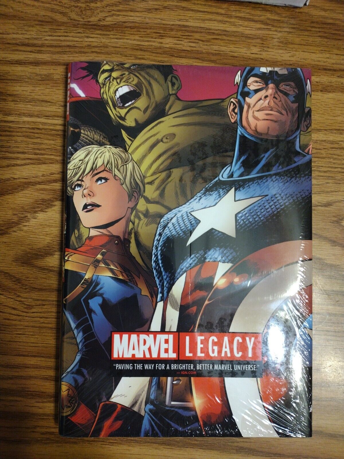 Marvel Legacy Captain America Hulk Iron Man Marvel HC Hard Cover New Sealed 