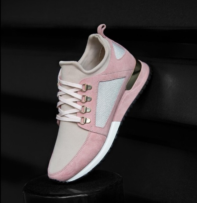 Mallet Footwear Tommy Mallet Pink Trainers Pink Tommy Mallet