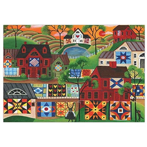 92022 - Mama's Colorful Quilts - 1000 Piece Puzzle | eBay