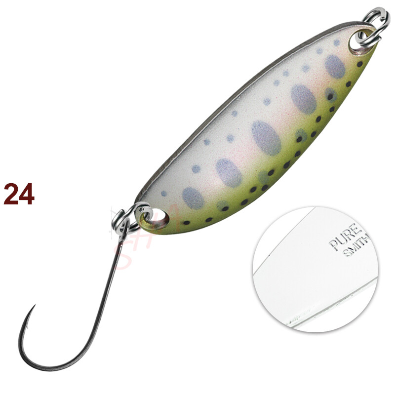 Smith Pure 2 G 26 Mm Assorted Colors Trout Spoon